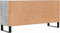 vidaXL - Tv-meubel - 103,5x30x50 - cm - bewerkt - hout - betongrijs