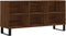 vidaXL - Tv-meubel - 103,5x30x50 - cm - bewerkt - hout - bruin - eikenkleur