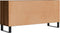 vidaXL - Tv-meubel - 103,5x30x50 - cm - bewerkt - hout - bruin - eikenkleur