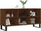 vidaXL - Tv-meubel - 103,5x30x50 - cm - bewerkt - hout - bruin - eikenkleur