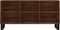 vidaXL - Tv-meubel - 103,5x30x50 - cm - bewerkt - hout - bruin - eikenkleur