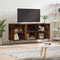 vidaXL - Tv-meubel - 103,5x30x50 - cm - bewerkt - hout - gerookt - eikenkleurig