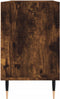 vidaXL - Tv-meubel - 103,5x30x50 - cm - bewerkt - hout - gerookt - eikenkleurig