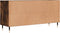 vidaXL - Tv-meubel - 103,5x30x50 - cm - bewerkt - hout - gerookt - eikenkleurig