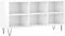 vidaXL - Tv-meubel - 103,5x30x50 - cm - bewerkt - hout - hoogglans - wit