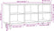 vidaXL - Tv-meubel - 103,5x30x50 - cm - bewerkt - hout - hoogglans - wit