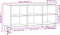 vidaXL - Tv-meubel - 103,5x30x50 - cm - bewerkt - hout - hoogglans - wit