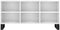 vidaXL - Tv-meubel - 103,5x30x50 - cm - bewerkt - hout - hoogglans - wit