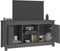 vidaXL - Tv-meubel - 103x36,5x52 - cm - massief - grenenhout - grijs