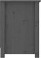 vidaXL - Tv-meubel - 103x36,5x52 - cm - massief - grenenhout - grijs