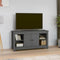 vidaXL - Tv-meubel - 103x36,5x52 - cm - massief - grenenhout - grijs