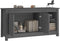vidaXL - Tv-meubel - 103x36,5x52 - cm - massief - grenenhout - grijs