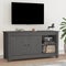 vidaXL - Tv-meubel - 103x36,5x52 - cm - massief - grenenhout - grijs