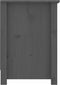vidaXL - Tv-meubel - 103x36,5x52 - cm - massief - grenenhout - grijs