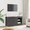 vidaXL - Tv-meubel - 103x36,5x52 - cm - massief - grenenhout - grijs