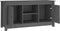 vidaXL - Tv-meubel - 103x36,5x52 - cm - massief - grenenhout - grijs