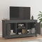 vidaXL - Tv-meubel - 103x36,5x52 - cm - massief - grenenhout - grijs