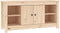 vidaXL - Tv-meubel - 103x36,5x52 - cm - massief - grenenhout