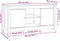 vidaXL - Tv-meubel - 103x36,5x52 - cm - massief - grenenhout