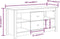 vidaXL - Tv-meubel - 103x36,5x52 - cm - massief - grenenhout - honingbruin