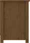 vidaXL - Tv-meubel - 103x36,5x52 - cm - massief - grenenhout - honingbruin