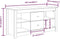vidaXL - Tv-meubel - 103x36,5x52 - cm - massief - grenenhout