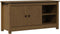 vidaXL - Tv-meubel - 103x36,5x52 - cm - massief - grenenhout - honingbruin