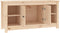 vidaXL - Tv-meubel - 103x36,5x52 - cm - massief - grenenhout