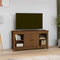 vidaXL - Tv-meubel - 103x36,5x52 - cm - massief - grenenhout - honingbruin