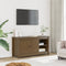 vidaXL - Tv-meubel - 103x36,5x52 - cm - massief - grenenhout - honingbruin