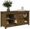 vidaXL - Tv-meubel - 103x36,5x52 - cm - massief - grenenhout - honingbruin