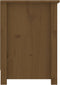 vidaXL - Tv-meubel - 103x36,5x52 - cm - massief - grenenhout - honingbruin