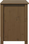 vidaXL - Tv-meubel - 103x36,5x52 - cm - massief - grenenhout - honingbruin