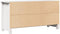 vidaXL - Tv-meubel - 103x36,5x52 - cm - massief - grenenhout - wit