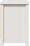 vidaXL - Tv-meubel - 103x36,5x52 - cm - massief - grenenhout - wit