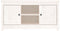 vidaXL - Tv-meubel - 103x36,5x52 - cm - massief - grenenhout - wit
