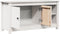 vidaXL - Tv-meubel - 103x36,5x52 - cm - massief - grenenhout - wit