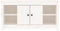 vidaXL - Tv-meubel - 103x36,5x52 - cm - massief - grenenhout - wit
