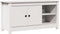 vidaXL - Tv-meubel - 103x36,5x52 - cm - massief - grenenhout - wit