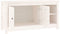 vidaXL - Tv-meubel - 103x36,5x52 - cm - massief - grenenhout - wit