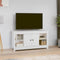 vidaXL - Tv-meubel - 103x36,5x52 - cm - massief - grenenhout - wit