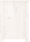 vidaXL - Tv-meubel - 103x36,5x52 - cm - massief - grenenhout - wit