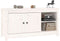 vidaXL - Tv-meubel - 103x36,5x52 - cm - massief - grenenhout - wit