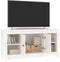vidaXL - Tv-meubel - 103x36,5x52 - cm - massief - grenenhout - wit