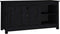 vidaXL - Tv-meubel - 103x36,5x52 - cm - massief - grenenhout - zwart