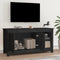 vidaXL - Tv-meubel - 103x36,5x52 - cm - massief - grenenhout - zwart