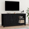 vidaXL - Tv-meubel - 103x36,5x52 - cm - massief - grenenhout - zwart