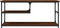 vidaXL - Tv-meubel - 103x38x46,5 - cm - bewerkt - hout - staal - bruin - eikenkleur