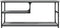vidaXL - Tv-meubel - 103x38x46,5 - cm - en - bewerkt - hout - staal - grijs - sonoma