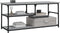 vidaXL - Tv-meubel - 103x38x46,5 - cm - en - bewerkt - hout - staal - grijs - sonoma